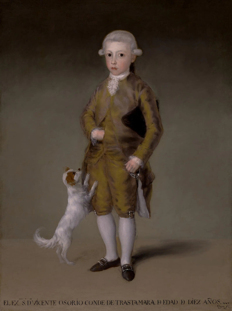 Vicente Osorio de Moscoso, Trastamara Kontu - Francisco de Goya