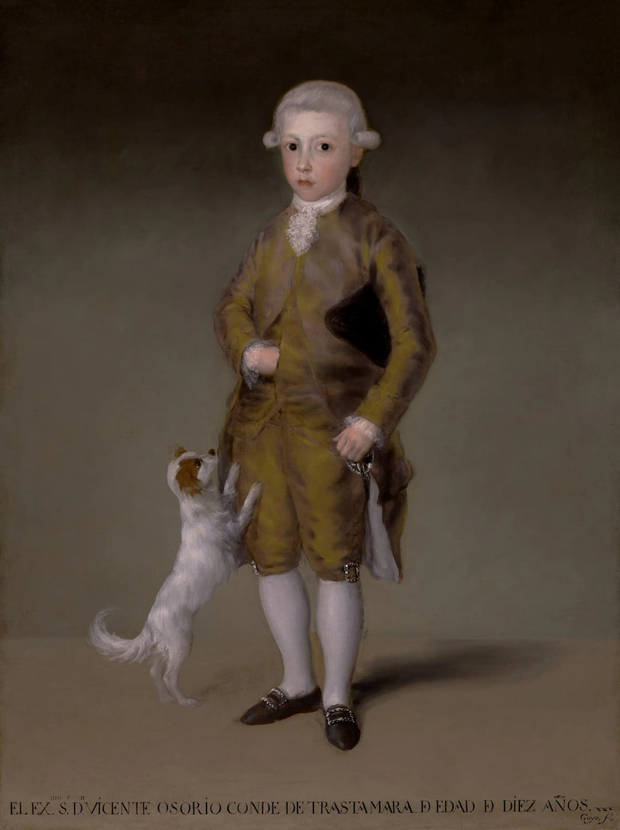 Vicente Osorio de Moscoso, Trastamara Kontu - Francisco de Goya
