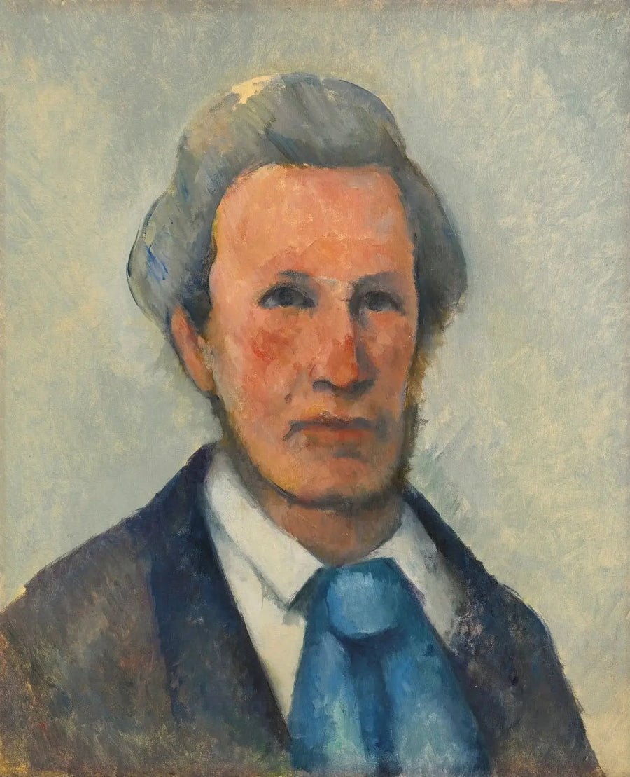Victor Chocquet, bir fotoğrafa dayanarak - Paul Cézanne