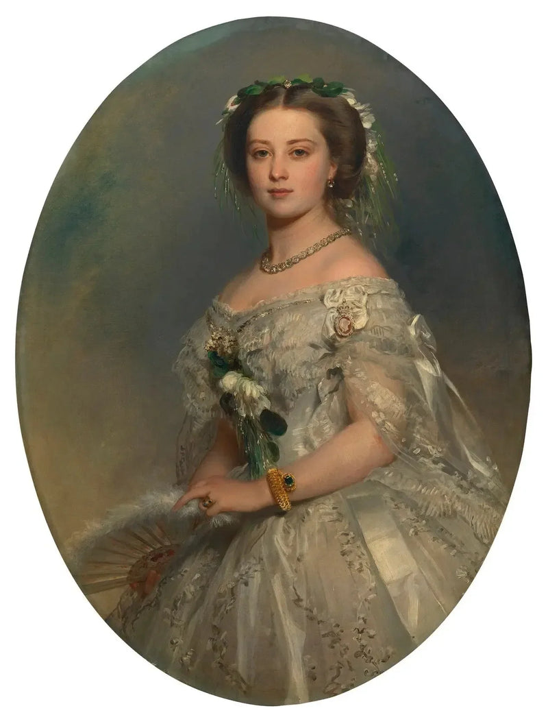 Victoria, kraliyet prensesi (1840-1901), daha sonra Almanya İmparatoriçesi Frédéric - Franz Xaver Winterhalter