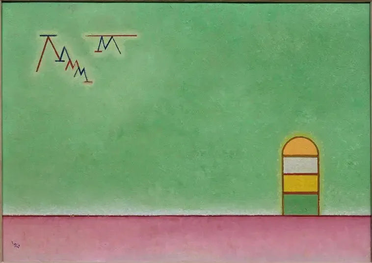 Yeşil Boşluk - Vassily Kandinsky