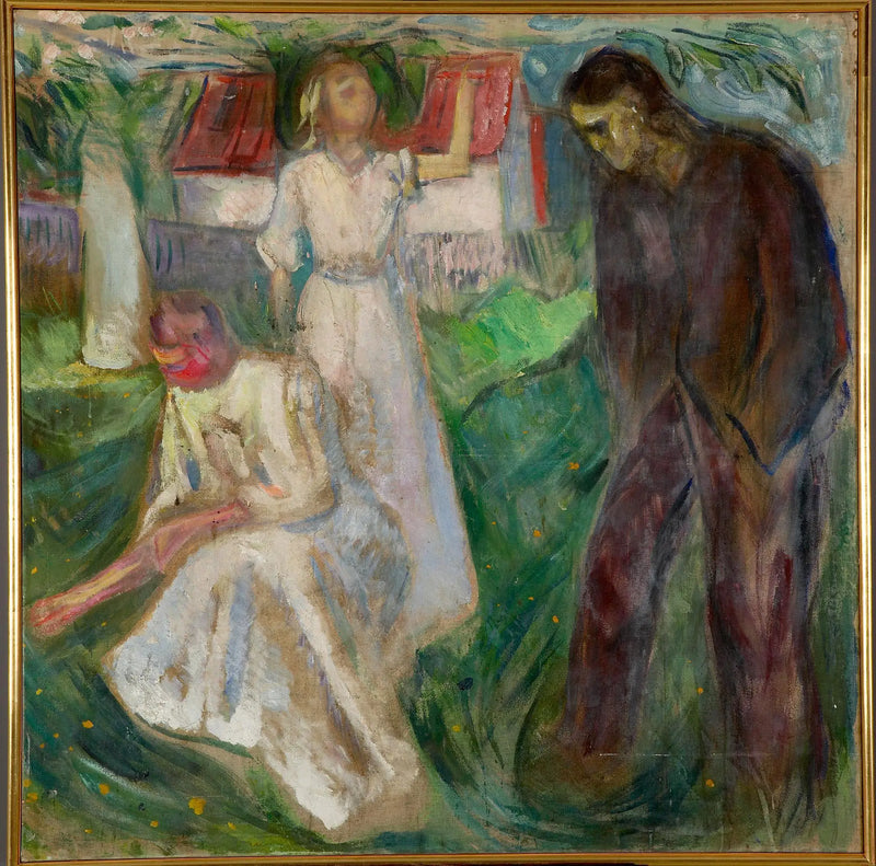 Hayat: sağ taraf - Edvard Munch