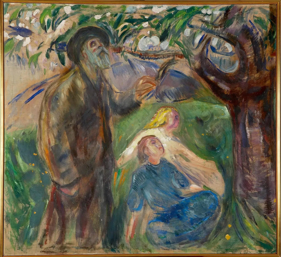 Hayat: sol taraf - Edvard Munch