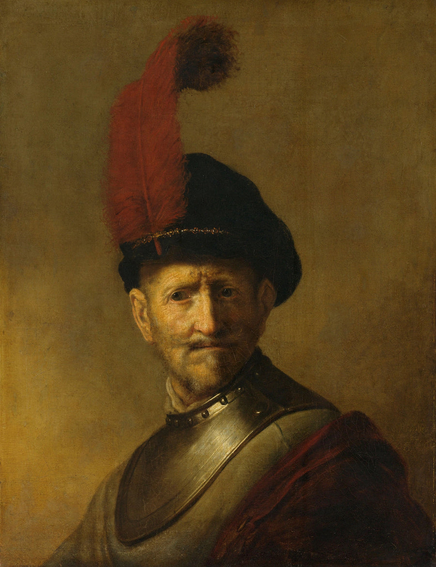 Bir adamın portresi, belki Rembrandt'ın babası, Harmen Gerritsz van Rijn - Rembrandt