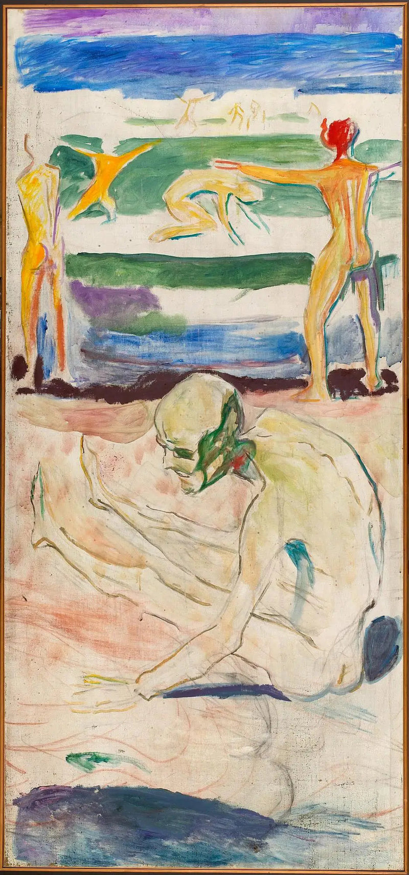 Yaşlı Adam - Edvard Munch