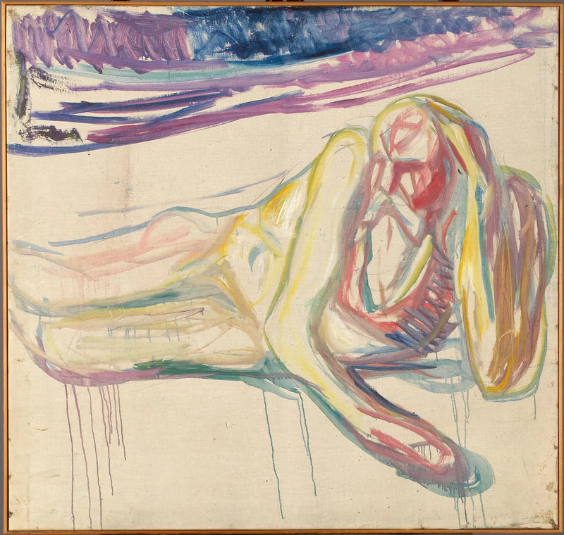 Yaşlı Adam - Edvard Munch