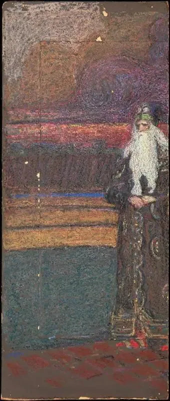 Sakallı Yaşlı Adam - Vassily Kandinsky