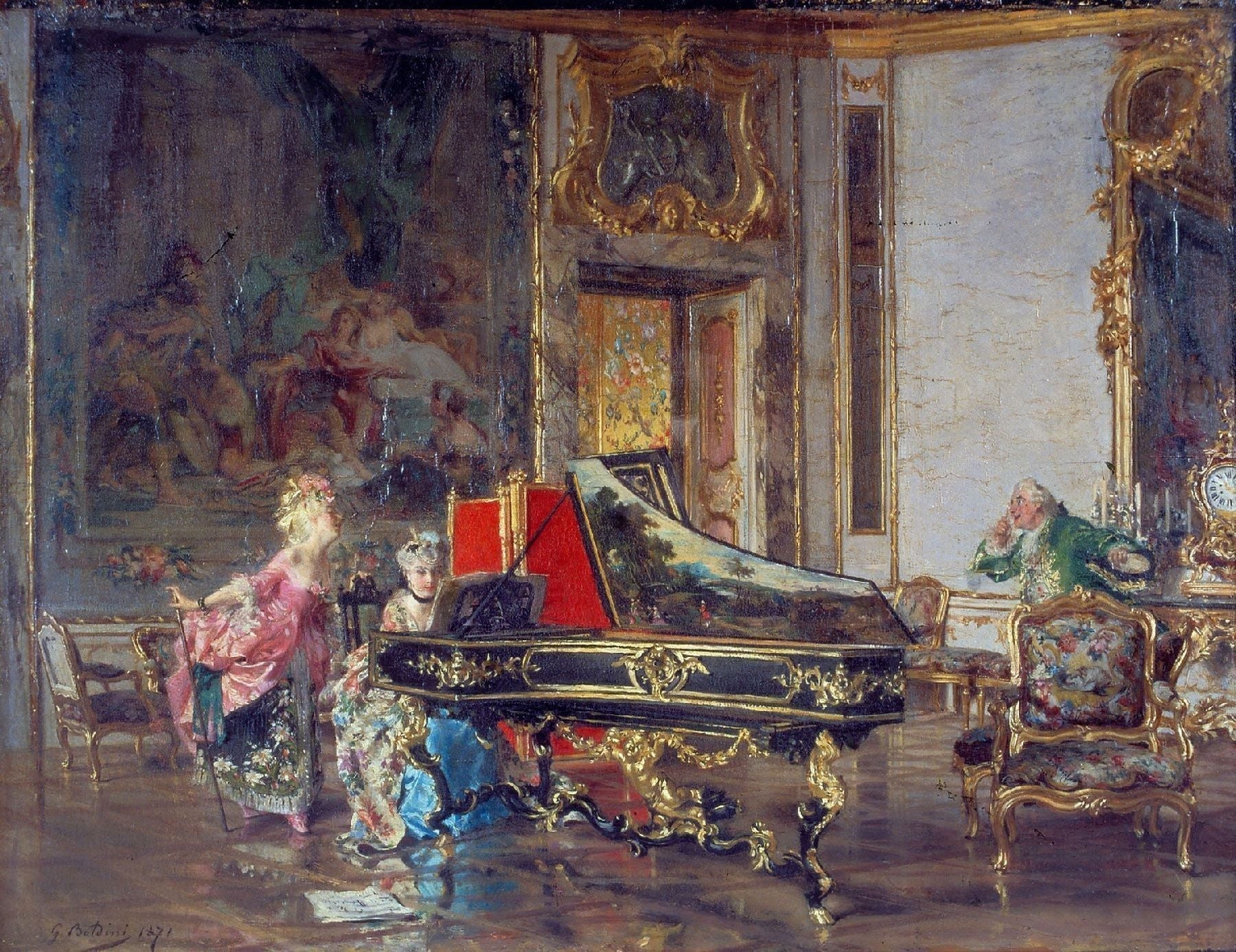 Vieille chanson (I) - Giovanni Boldini