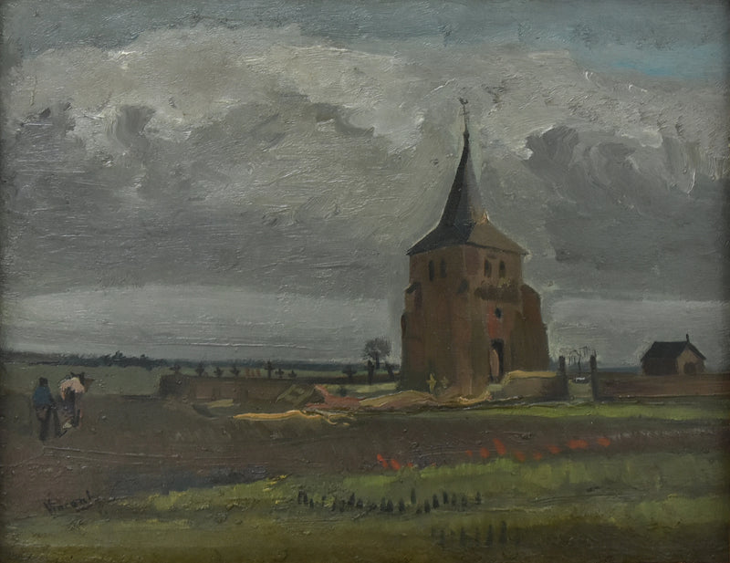 Nuenen'in eski kulesi - Vincent van Gogh