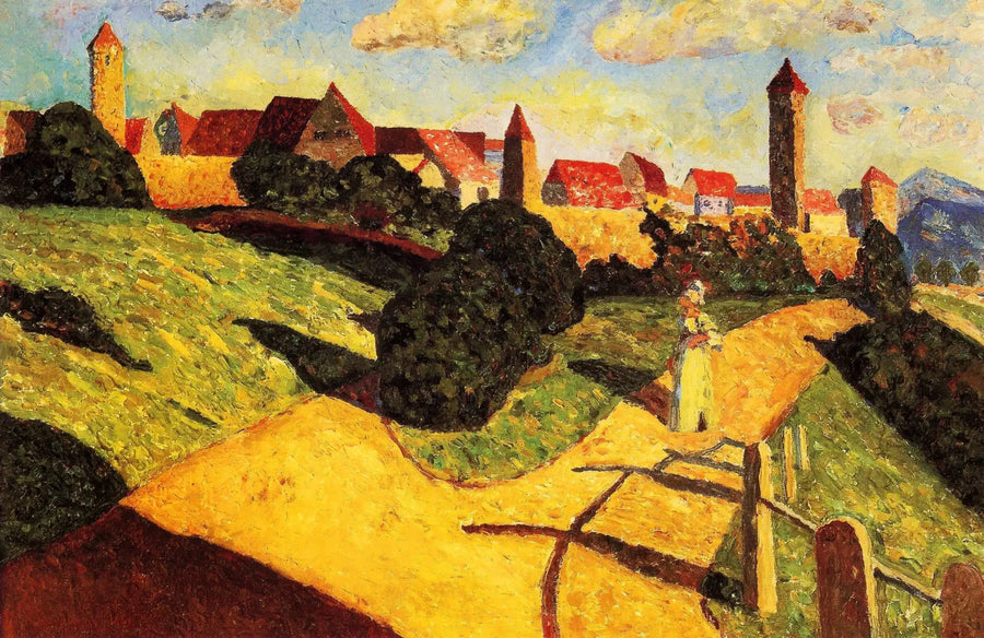 Eski Şehir II - Vassily Kandinsky