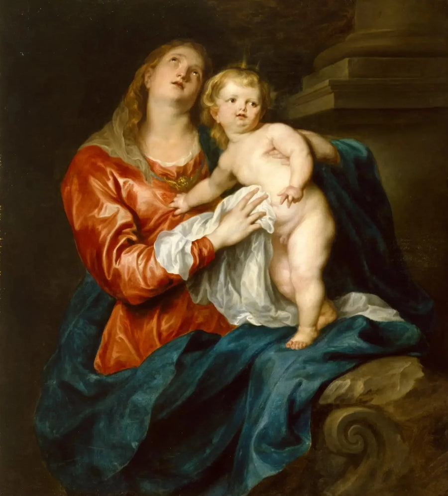 İsa Anası. - Antoine van Dyck