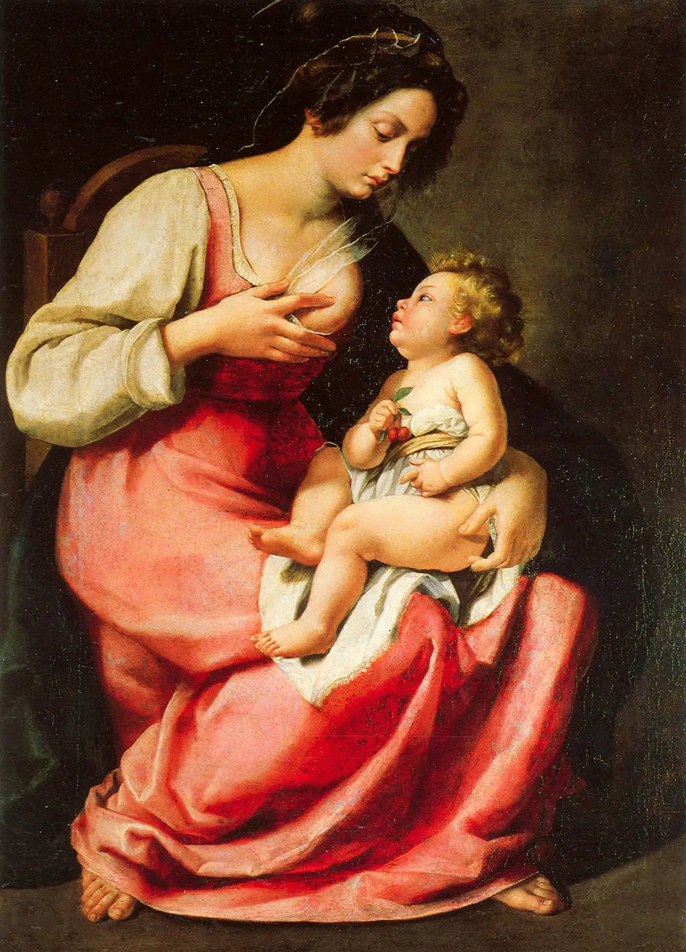 Vierge à l’enfant - Artemisia Gentileschi - Alpha Reproduction