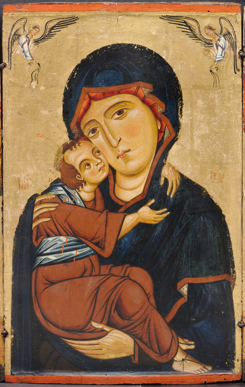 İsa Anası ve Azizlerle - Berlinghiero Berlinghieri