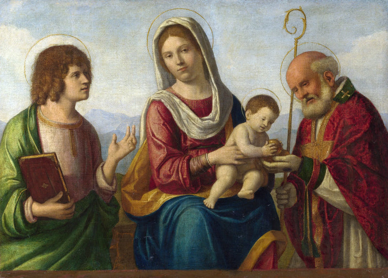 Çocuklu Meryem ve Azizler - Cima da Conegliano
