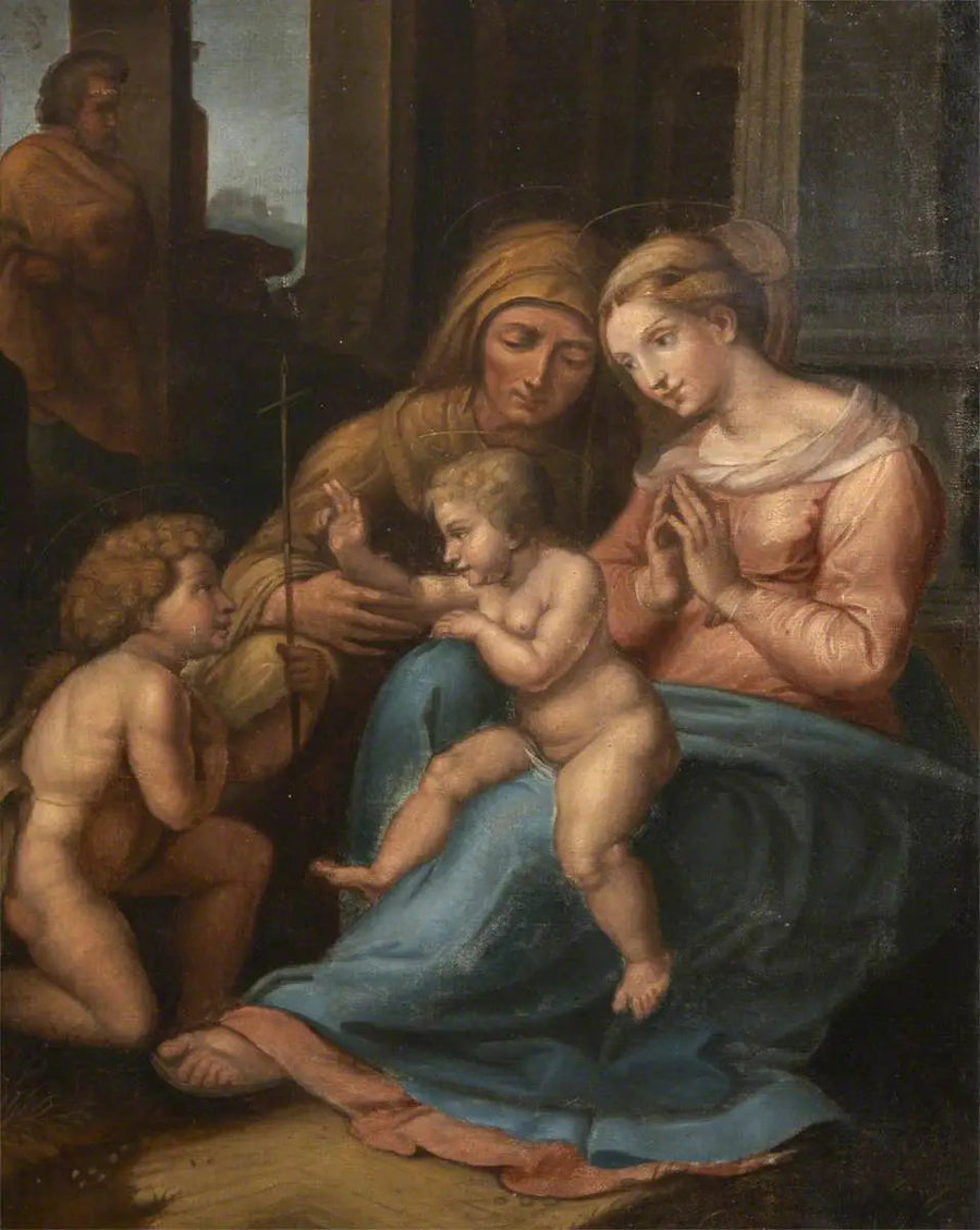 Çocuk İsa ve Vaftizci Yahya - Raphael Sanzio