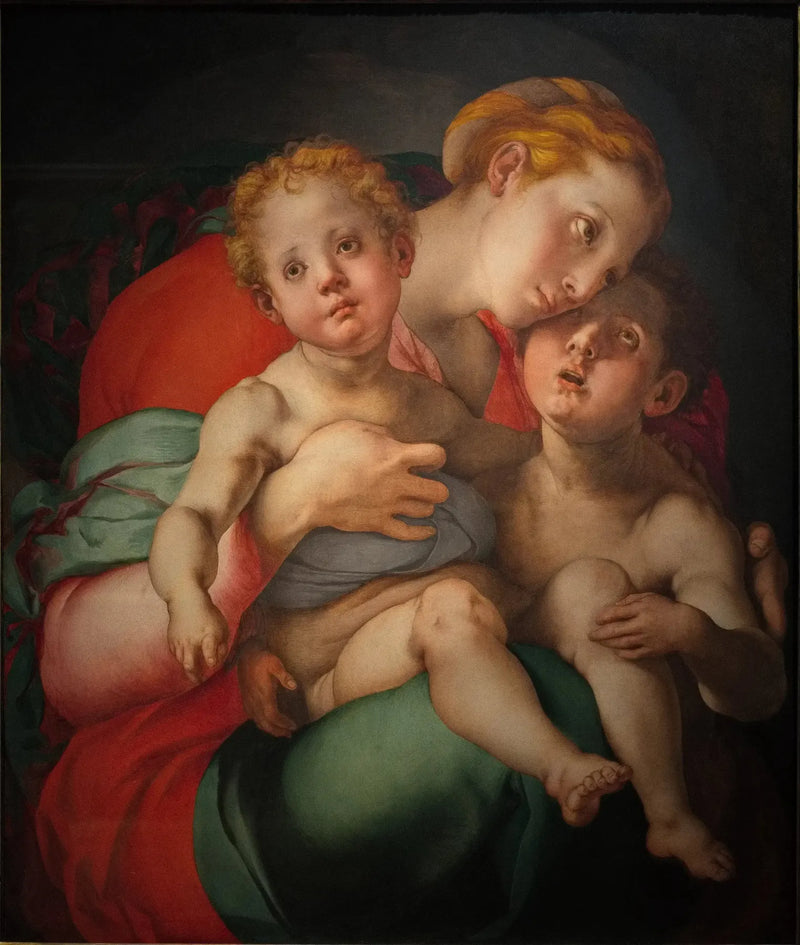 İsa Anası ve Küçük Aziz Yuhanna ile - Pontormo