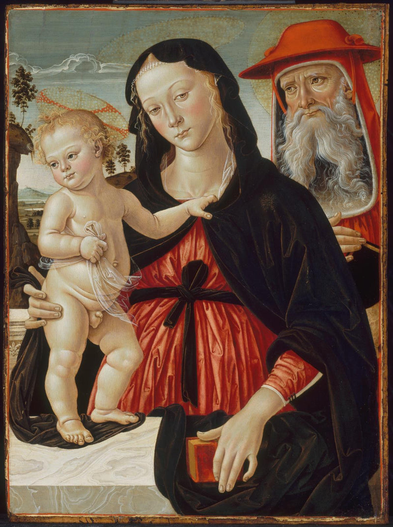 İsa Anası ve Aziz Jerome - Pinturicchio