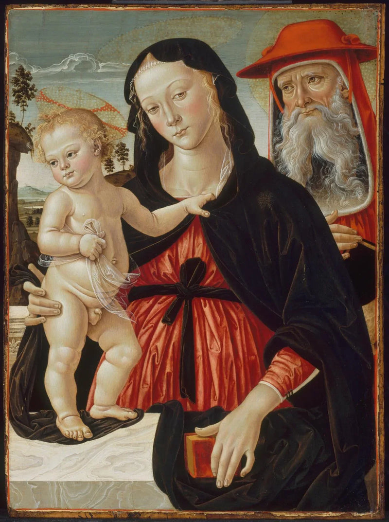 İsa Anası ve Aziz Jerome - Pinturicchio