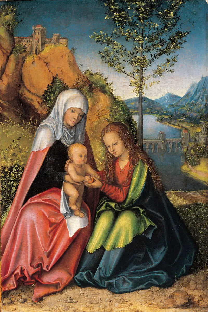 İsa Anası ile Bakire - Lucas Cranach the Elder