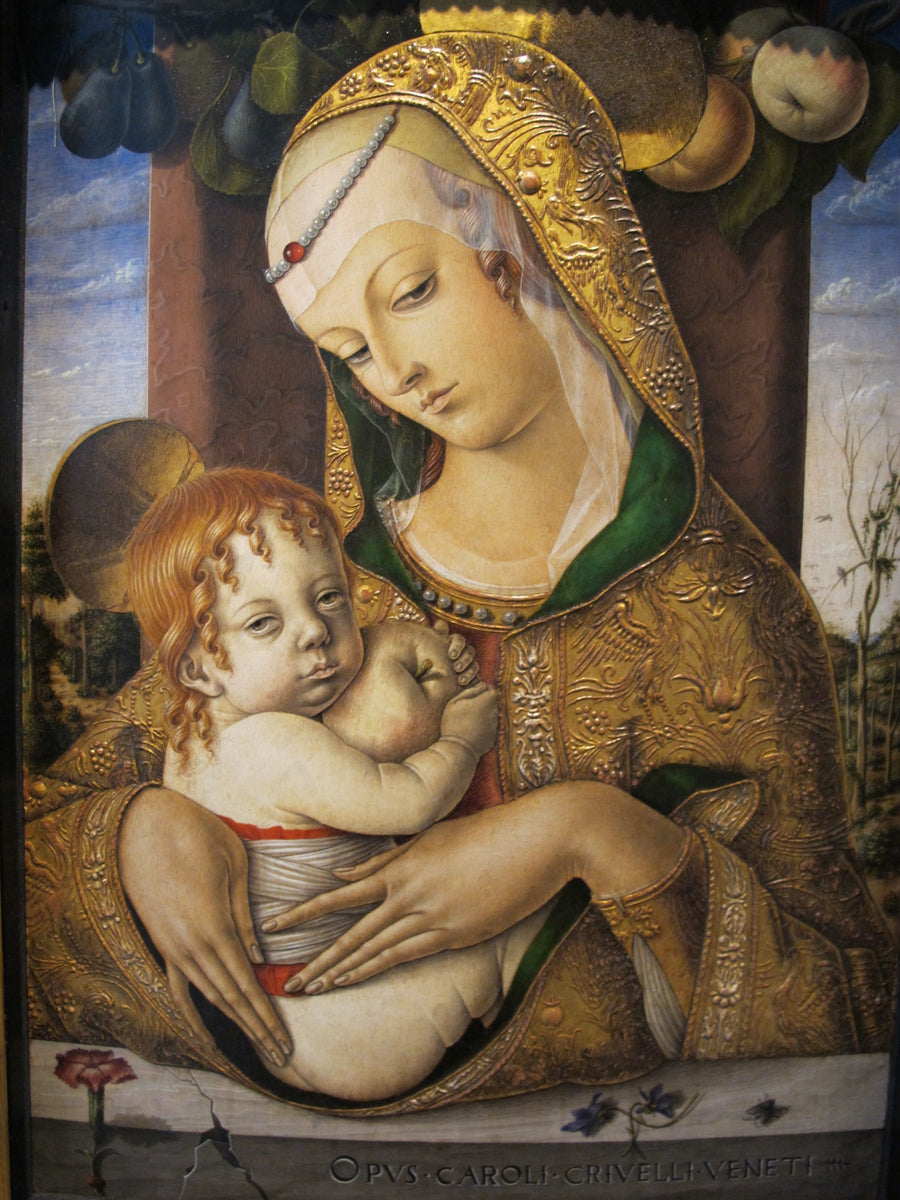 İsa Çocukluğuyla Bakire - Carlo Crivelli