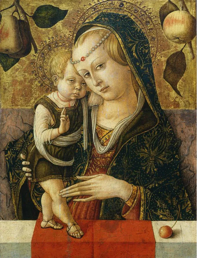 İsa Çocukluğuyla Bakire - Carlo Crivelli