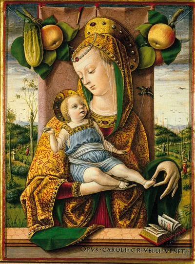 İsa Çocukluğuyla Bakire - Carlo Crivelli