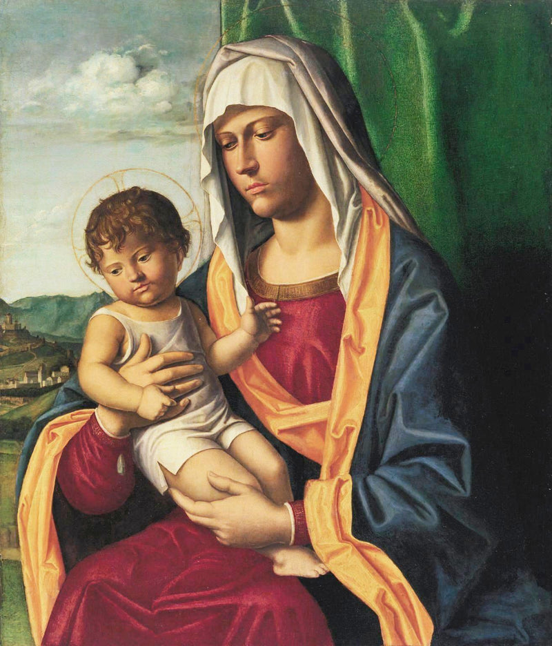 İsa Çocuklu Meryem - Cima da Conegliano