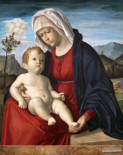 İsa Çocukluğuyla Bakire - Cima da Conegliano