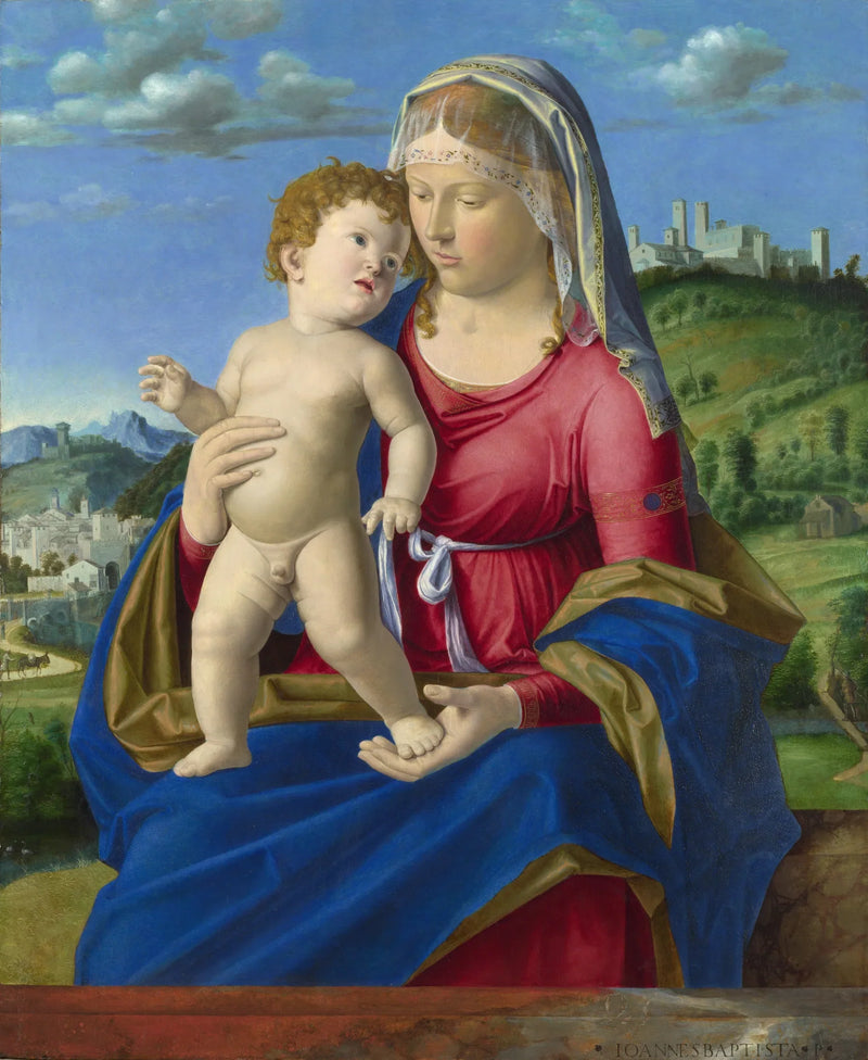 İsa Çocukluğuyla Bakire - Cima da Conegliano