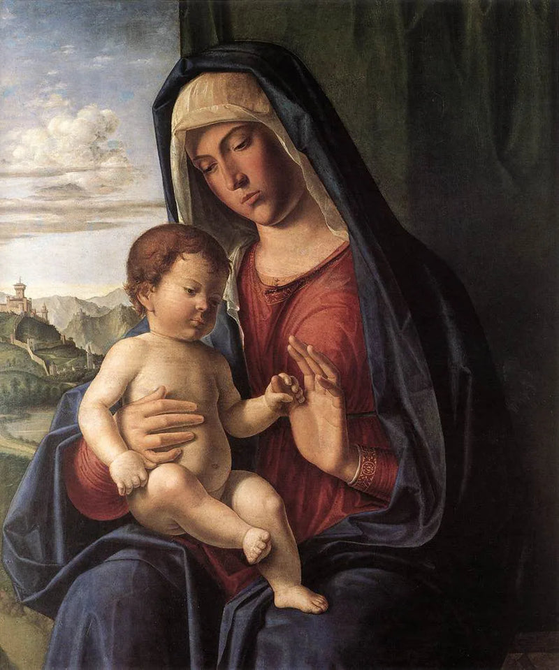 İsa Çocuklu Meryem - Cima da Conegliano