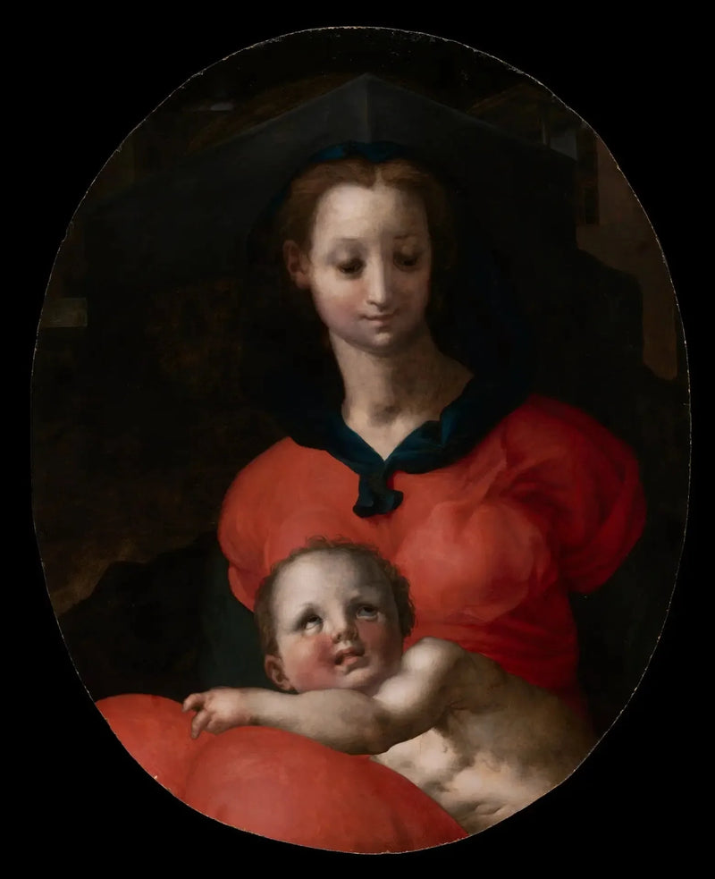 İsa Anası ve Çocuk, Madonna del Libro olarak bilinen - Pontormo