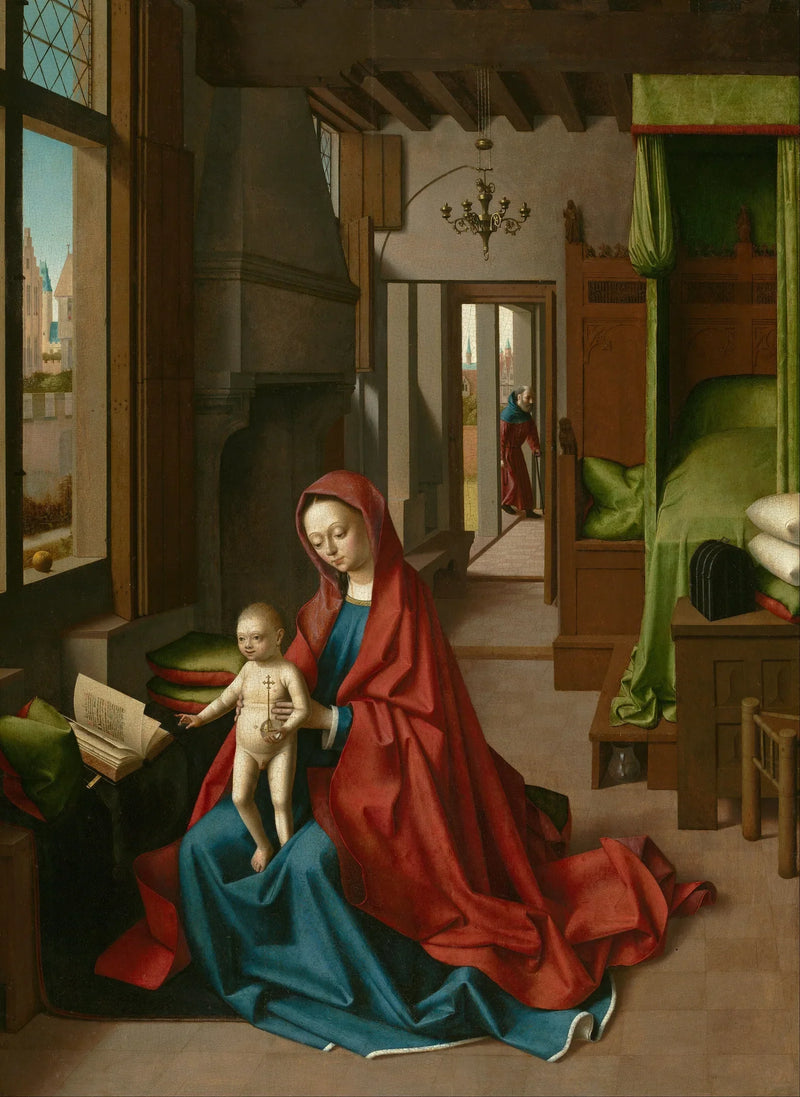 İç Mekanda Meryem Ana ve Çocuk - Petrus Christus