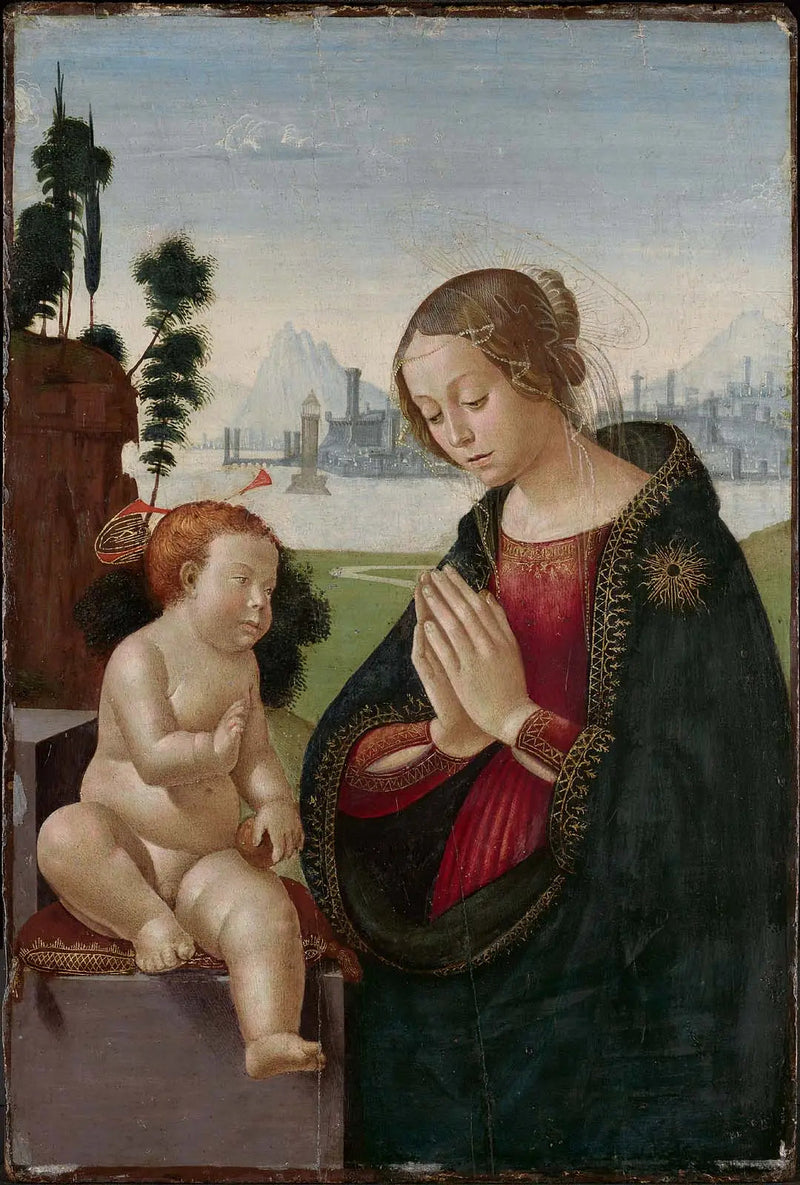 İsa Anası ve Çocuk - Domenico Ghirlandaio