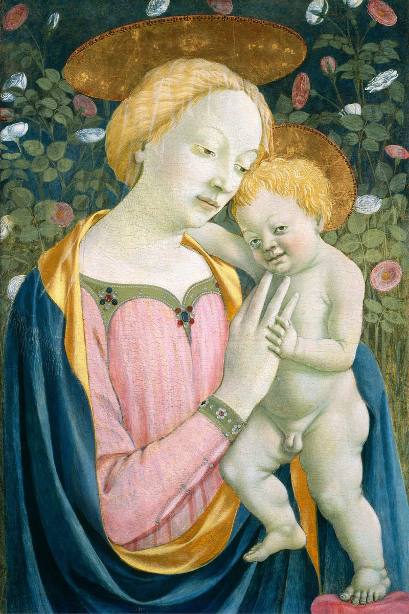 İsa Çocukluğuyla Bakire - Domenico Veneziano