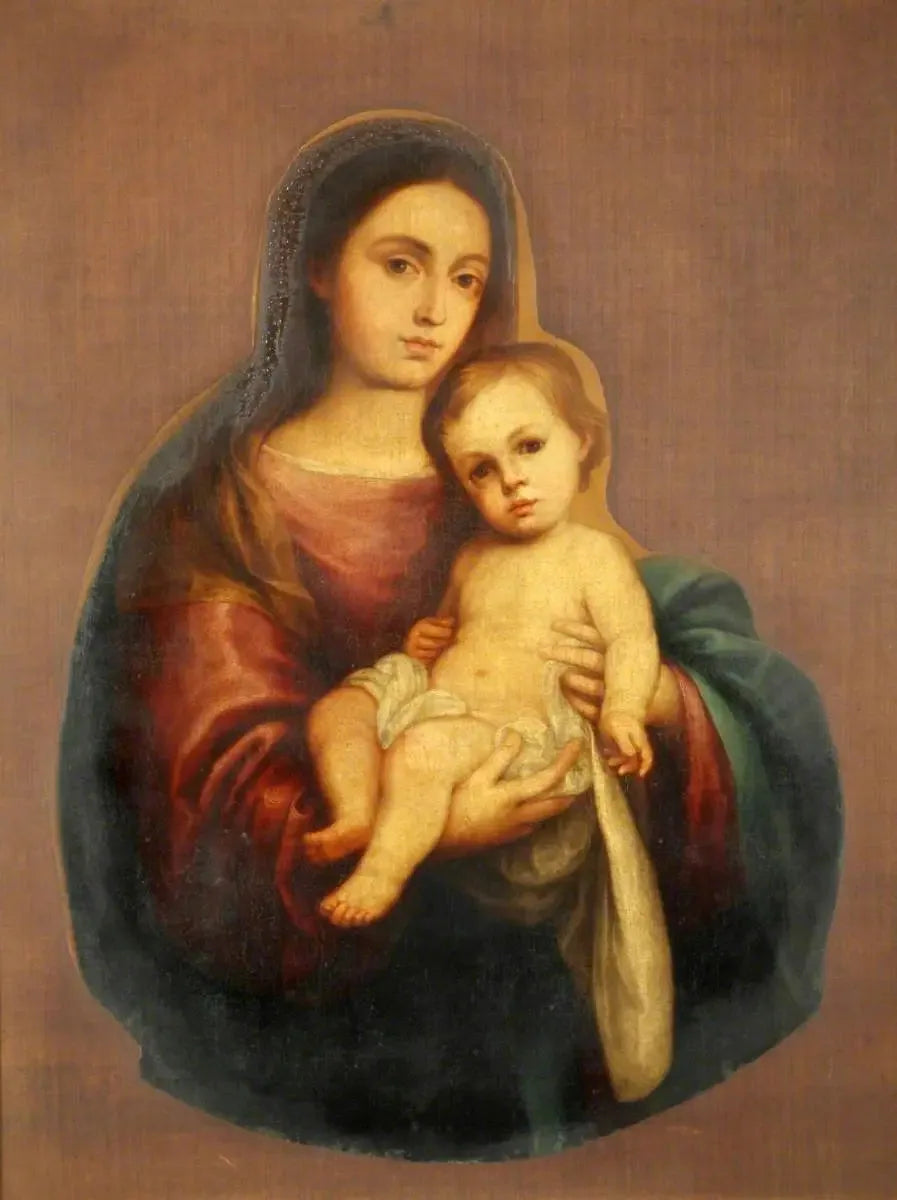 İsa Anası ve Yüceliğinde - Bartolome Esteban Murillo