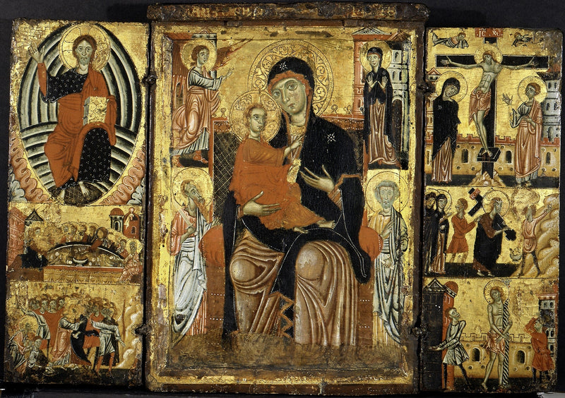 Majestede Meryem Ana ve Çocuk - Magdalen Ustası
