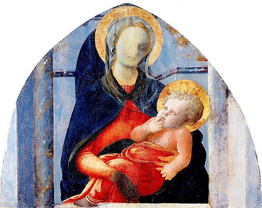 İsa Çocuk ve Meryem Ana - Fra Filippo Lippi