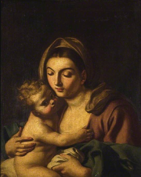 İsa Çocukluğuyla Bakire - Francesco Solimena