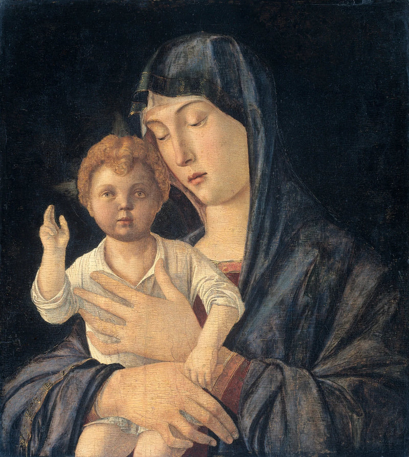 İsa Çocukluğuyla Bakire - Giovanni Bellini