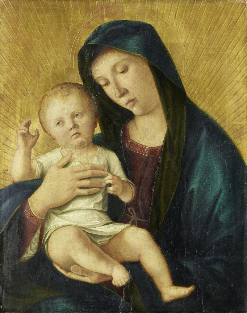 İsa Çocukluğuyla Bakire - Giovanni Bellini
