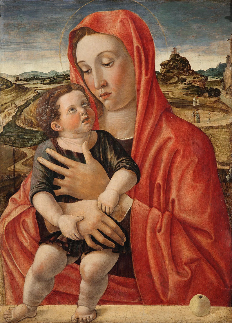 İsa Çocukluğuyla Bakire - Giovanni Bellini
