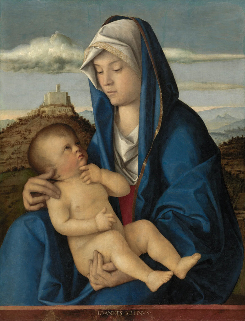 İsa Çocukluğuyla Bakire - Giovanni Bellini