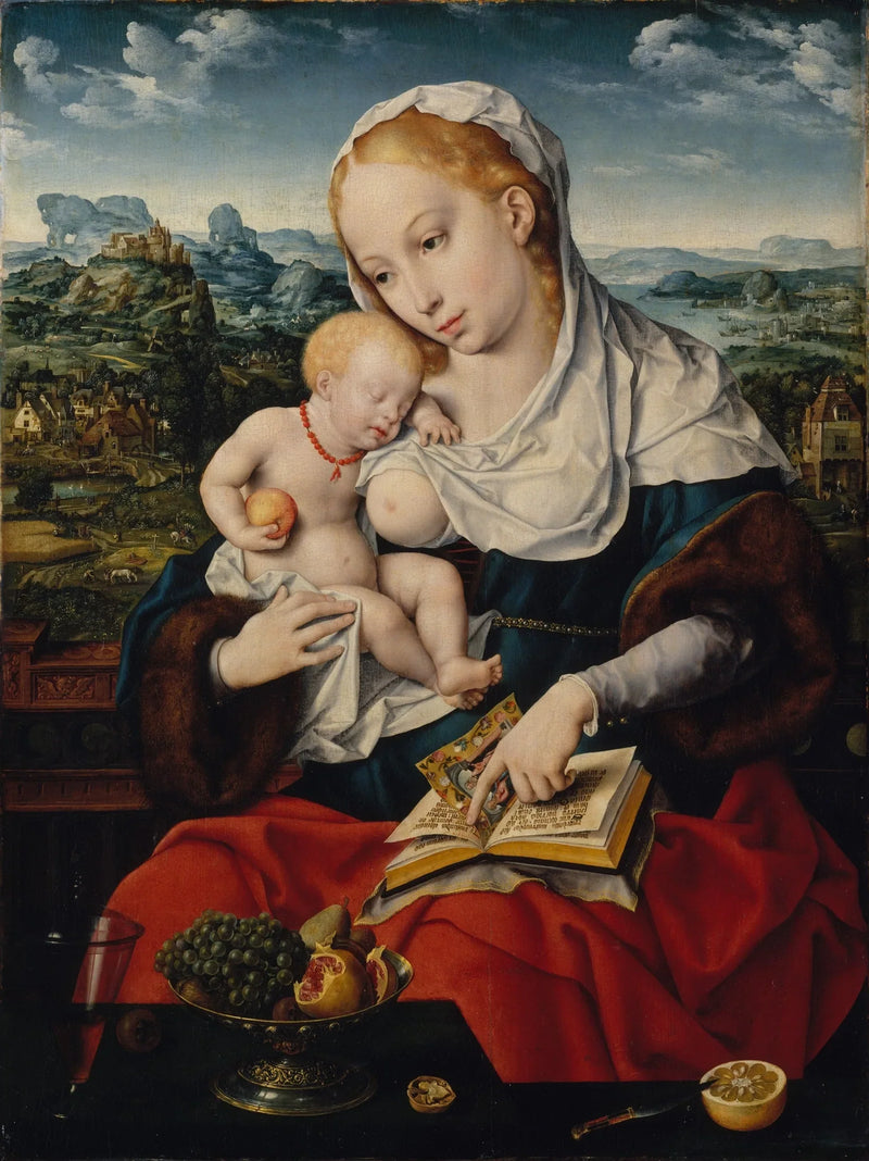 İsa Anası ve Çocuk. - Joos van Cleve