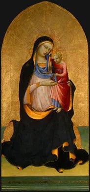 İsa Çocukluğuyla Bakire - Lorenzo Monaco