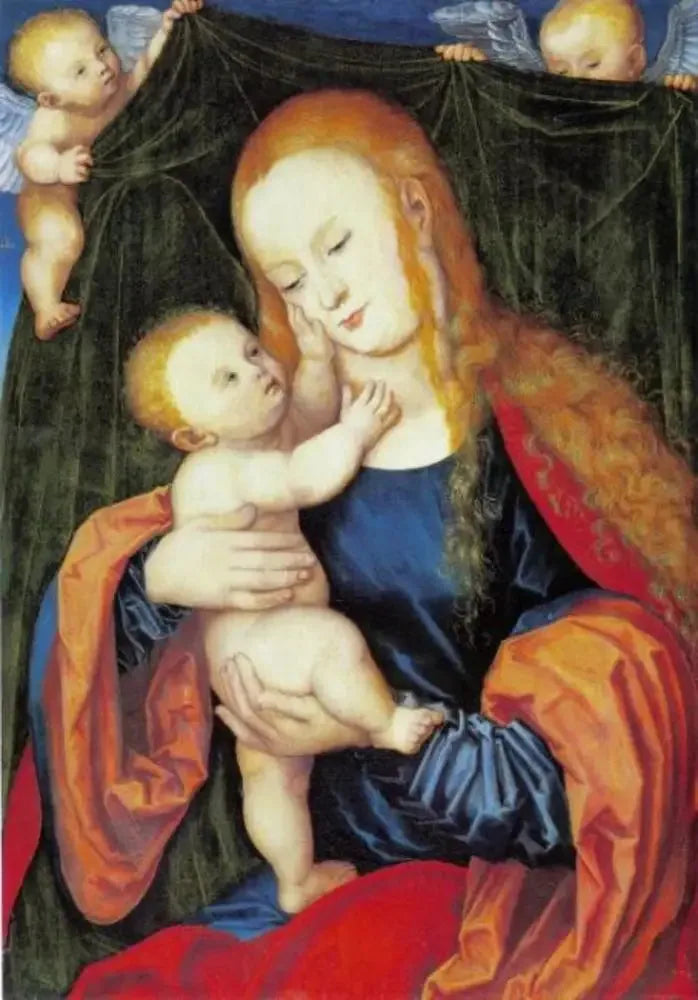 İsa Anası ve Çocuk - Lucas Cranach the Elder