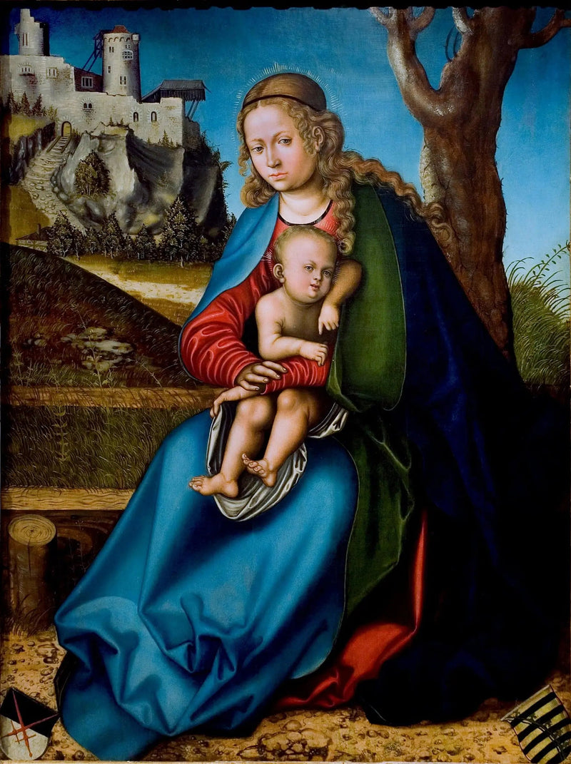 İsa Anası ve Çocuk - Lucas Cranach the Elder