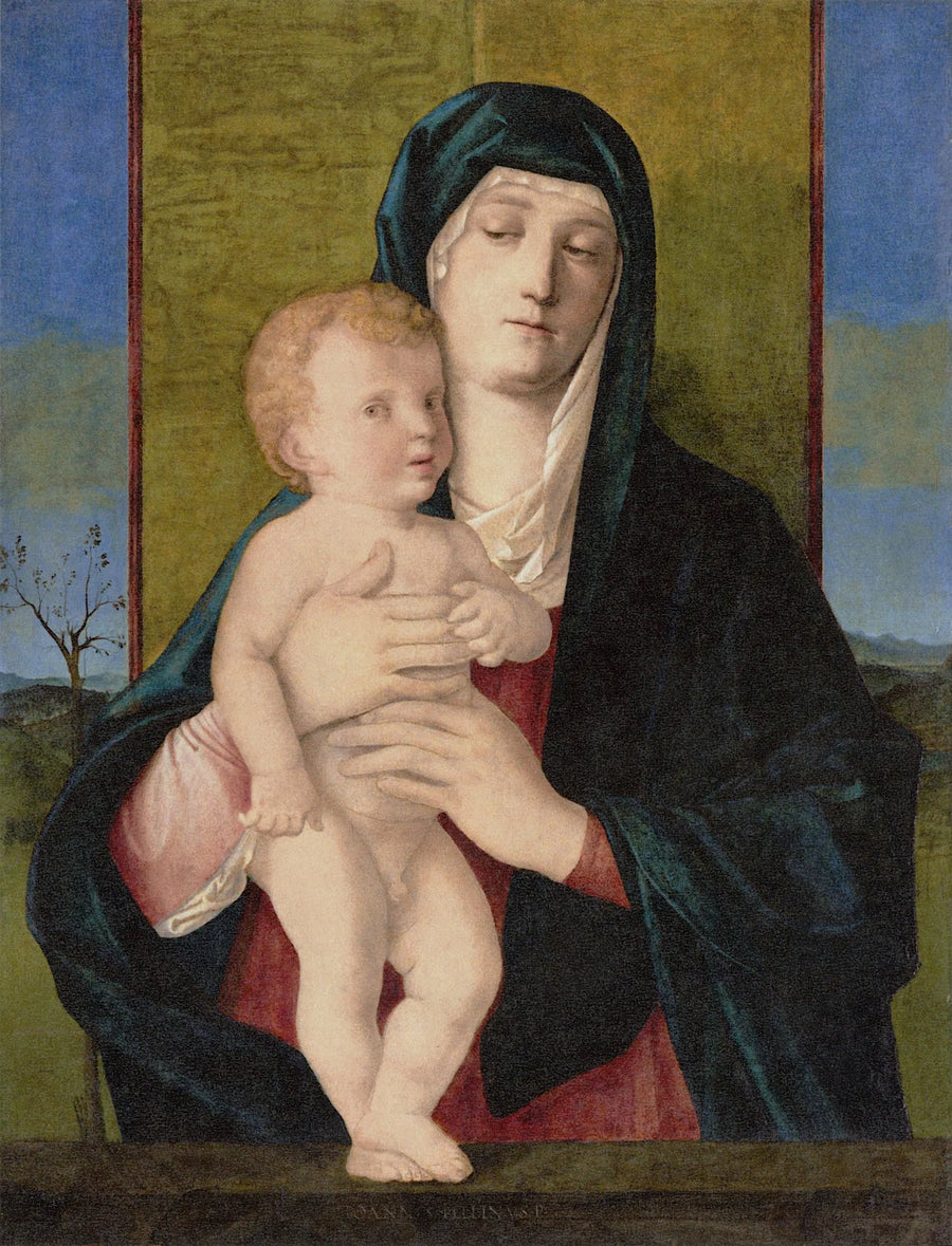 İsa'ya Bebek (Madonna Corsini) - Giovanni Bellini