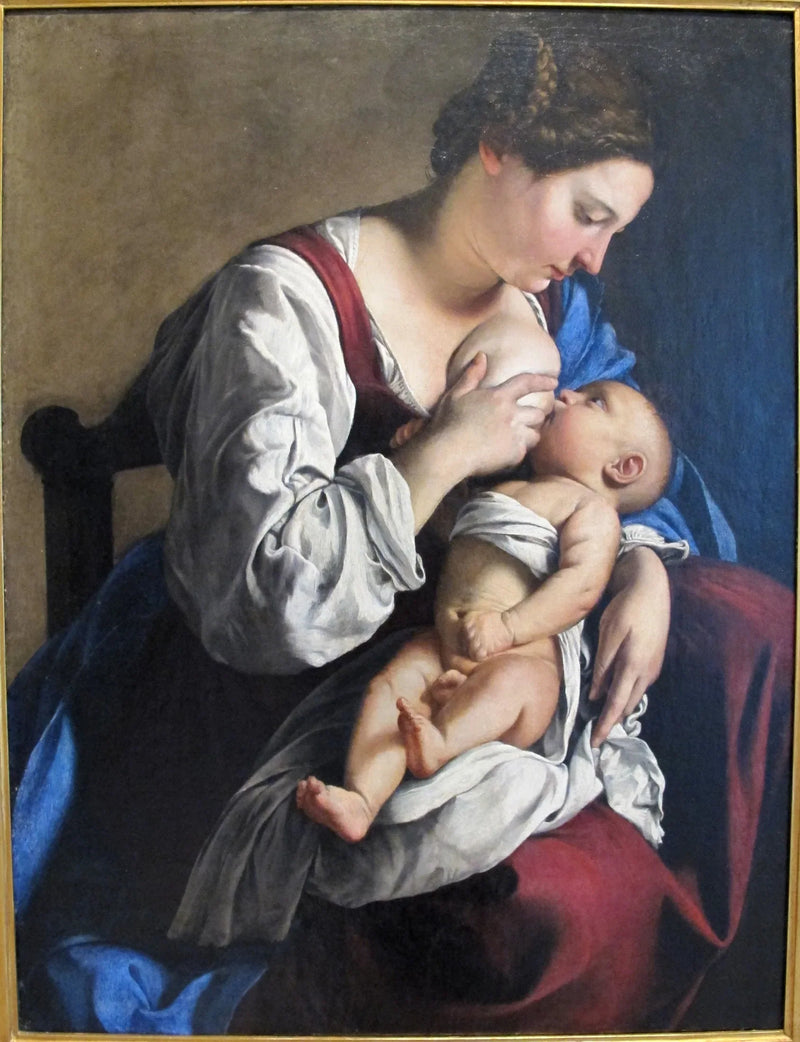 İsa Anası ve Çocuk - Orazio Gentileschi