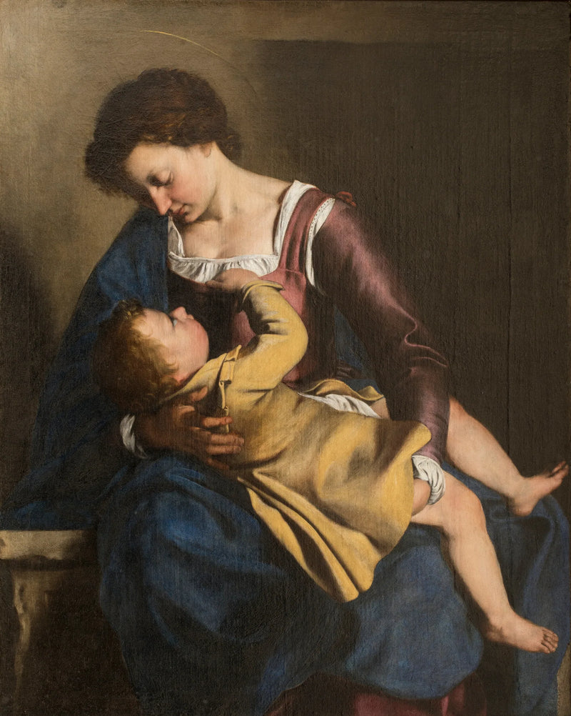 İsa Anası ve Çocuk - Orazio Gentileschi