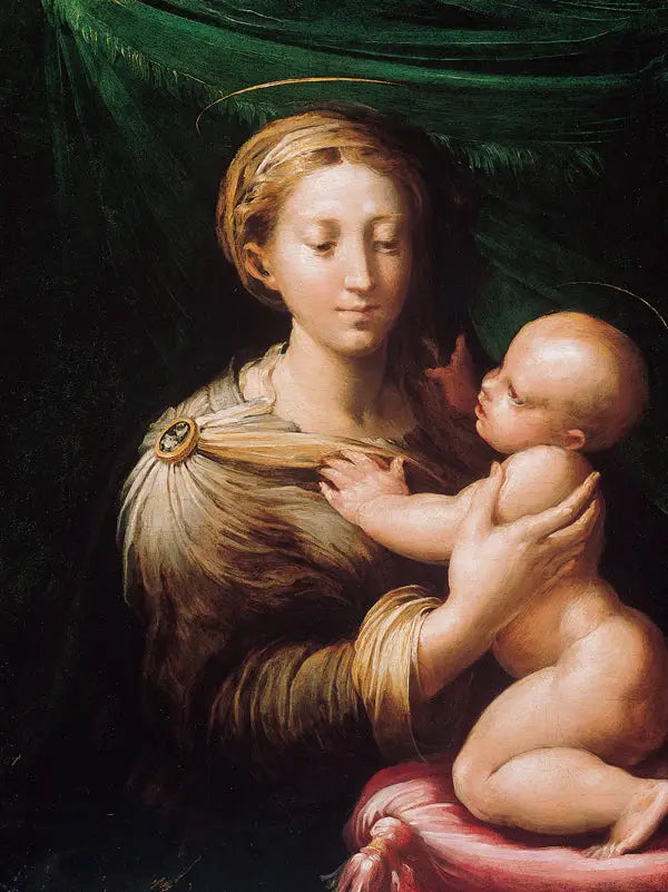 İsa Çocukluğuyla Bakire - Parmigianino